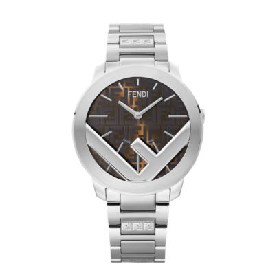 F is Fendi - 41 mm - Round watch with F is Fendi logo | Fendi
