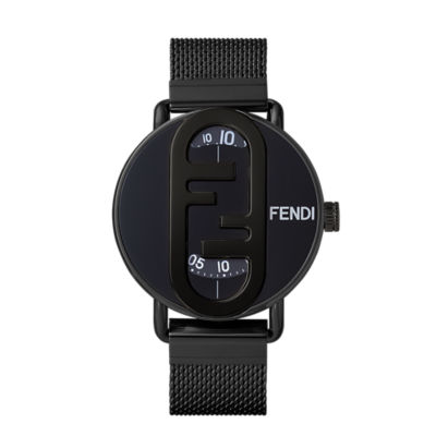 42mm - オーロックロゴ入りラウンドウォッチ | Fendi