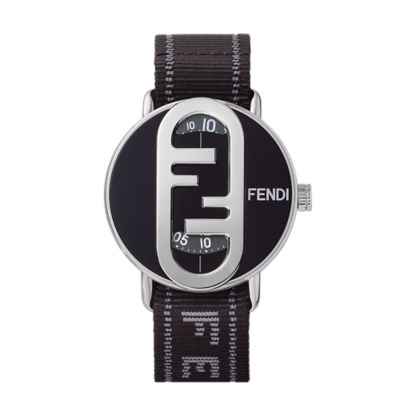 42mm - オーロックロゴ入りラウンドウォッチ | Fendi