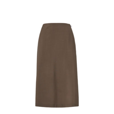 フェンディ FENDI スカート レディース ベージュ Skirts Midi pencil 