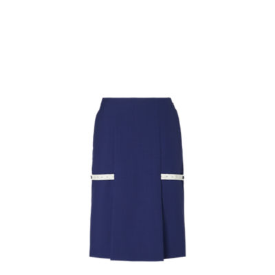 スカート ウール ブルー | Fendi