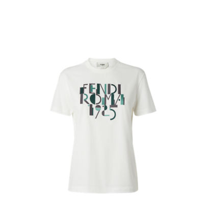 T-Shirt Cotton White | Fendi