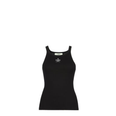 FENDI Fendi Roma Tank Top | Grey | FARFETCH