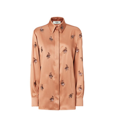 Shirt Silk Pink | Fendi