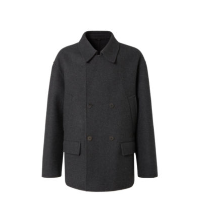 Coat Wool Black | Fendi