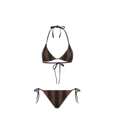 Swimsuit Technical fabric Brown | Fendi