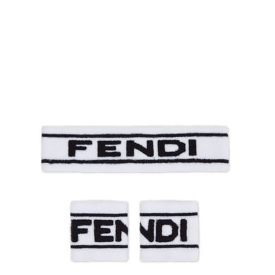 Fendi sale logo headband