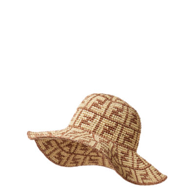 【関税＆送料込み】Fendi Hand-Woven Viscose And Cotton Hat FXQ326ASQCF0QB9_01