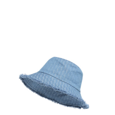 DENIM BUCKET HAT for Men - Fendi sale