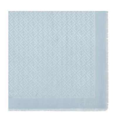 FF Shawl Wool and silk Green | Fendi