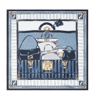 Fendi Foulard - Blue | FENDI International
