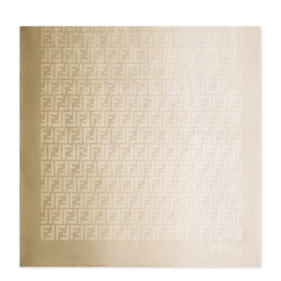 FF Stole - Gold | FENDI International