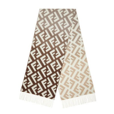 FENDI｜ (FF Wool Shawl (FXT069 AST3 F0QD3)) FXT621AQRQF0QD3_01