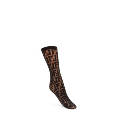 Shop FENDI Nylon Street Style Logo Socks & Tights (FXZ528ALSXF0HCU) by  Cortina