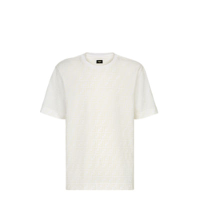 Louis Vuitton Monogram Cotton Pique T-Shirt White. Size 5XL