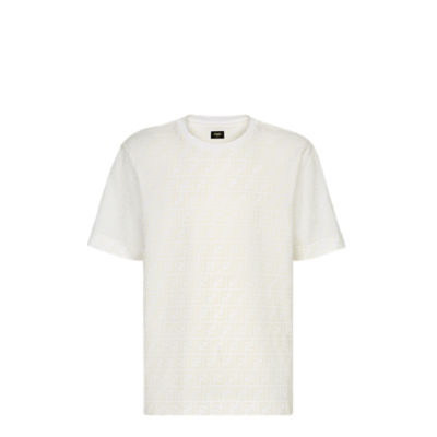 Tシャツ - ホワイトピケ Tシャツ | Fendi