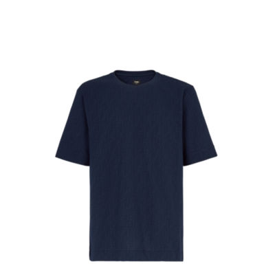 navy blue fendi t shirt