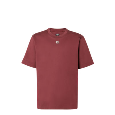 T-Shirt Cotton Red | Fendi