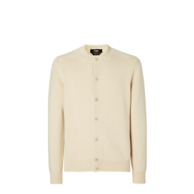 カーディガン ウール ベージュ | Fendi