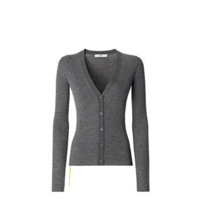 K*須様 FENDI フェンディ カーディガン グレー Cardigan - Grey | FENDI International