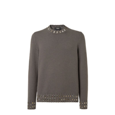 セーター ウール グレー | Fendi