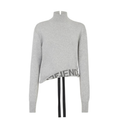 セーター - グレーカシミア／ウール セーター | Fendi
