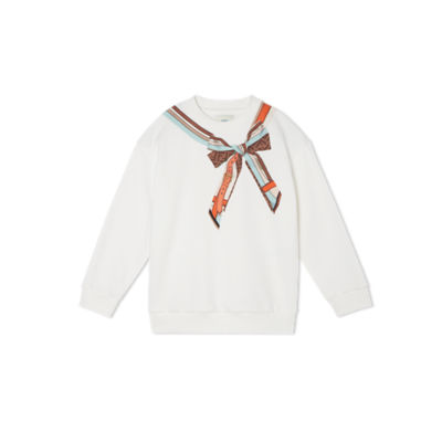 ジュニア スウェットシャツ コットン ホワイト | Fendi
