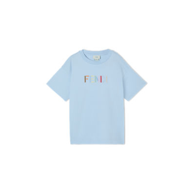Junior T-Shirt - Light blue | FENDI US