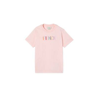 Junior T-shirt - Pink | FENDI CA