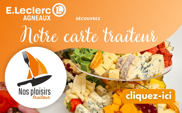 Consultez notre carte traiteur