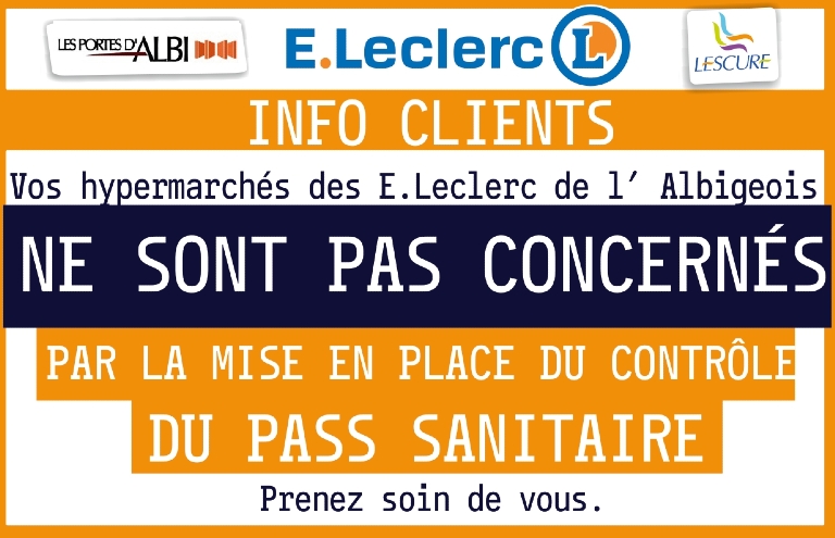 E Leclerc Lescure Adresse Horaires Et Actualites Magasin