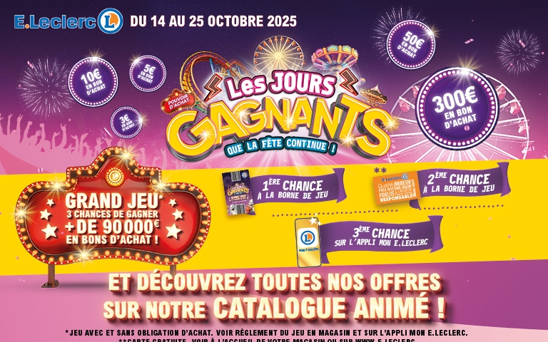 Les jours gagnants