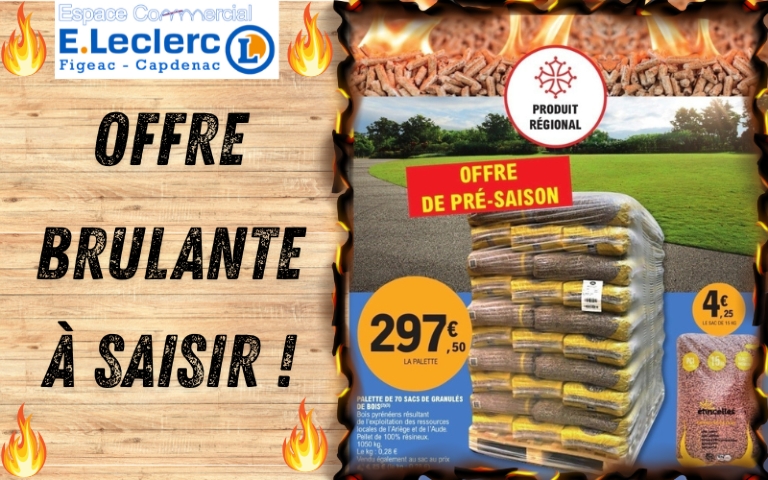 palette de 70 sacs de granules de bois 1050kg 297€50 la palette . Vendu egalement au sac au prix de 4.25€ soit 0.28€ le kg 