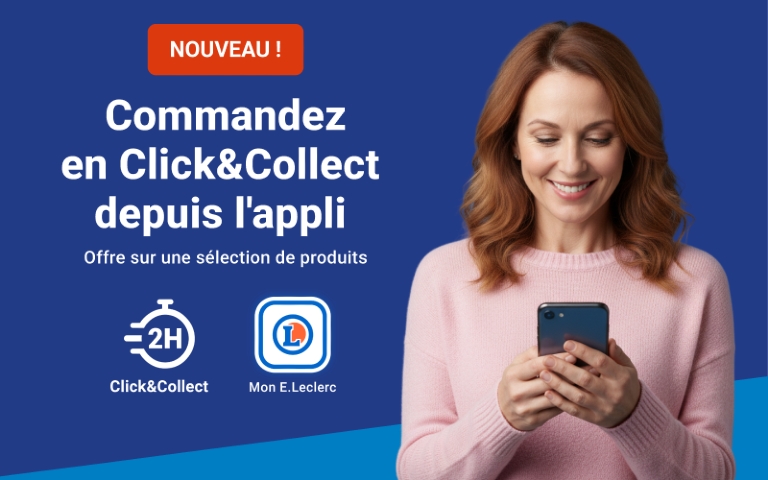 click &collect depuis l'application Mon E.Leclerc