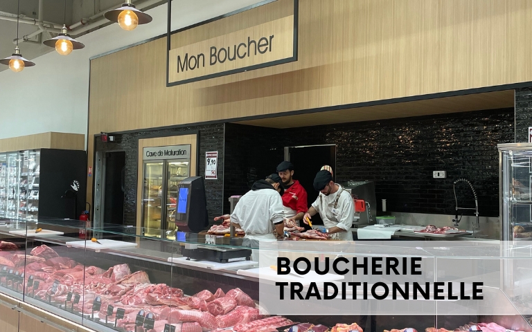 boucherie de notre magasin
