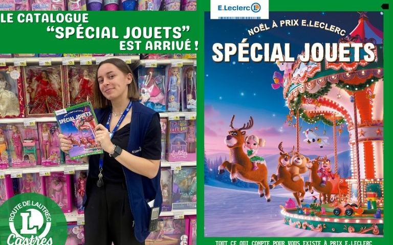 Le catalogue "Spécial Jouets de Noël est arrivés !
