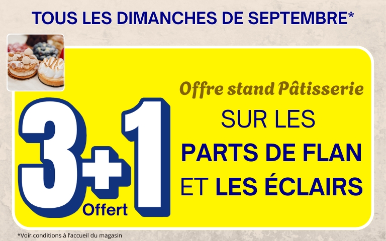 OFFRE pâtisserie