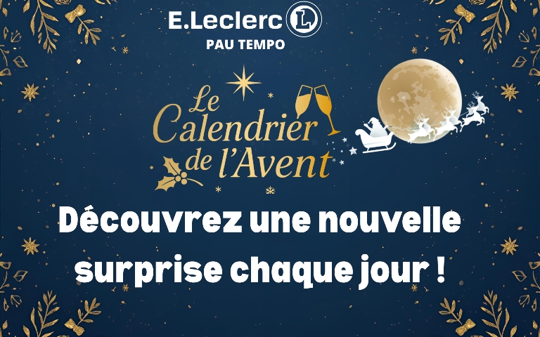 Découvrez une surprise par jour avec notre calendrier de l'avent
