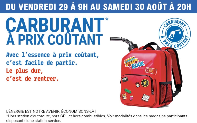 carburant à prix coutant 