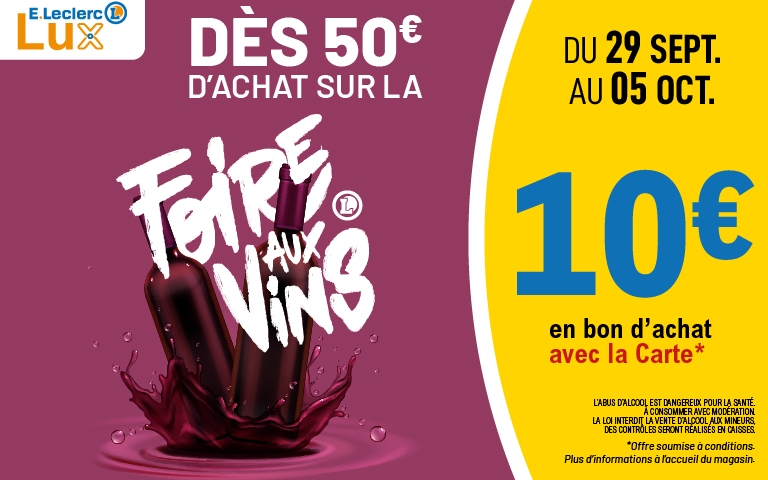 Spécial Foire aux Vins 2025