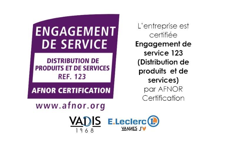 Engagement de service Leclerc Vannes