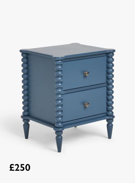 John Lewis Bobbin 2 Drawer Bedside Table, £250