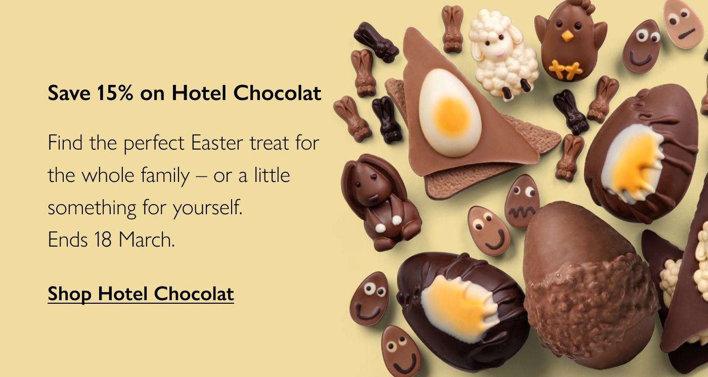 Save 15% on Hotel Chocolat