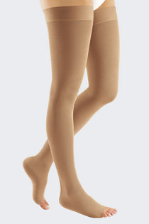 Step-by-Step: Putting on Thigh-High Compression Stockings