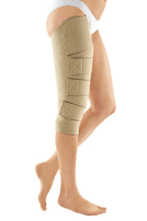 Elastic compression garments