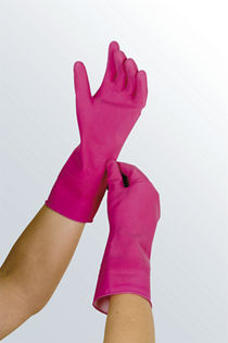 medi rubber gloves
