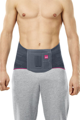 Leensy All Sport Neoprene Lower Back Support Brace – Adjustable Lumbar Belt – Black – Unisex – UK Made