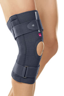 Knee compression with supports and braces