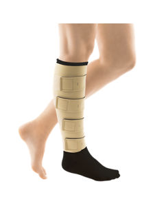 Leg compression with medi