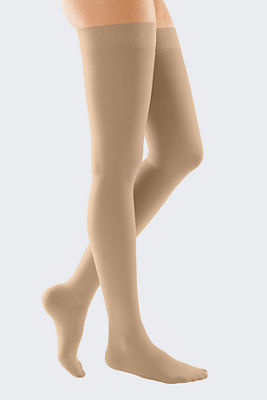 Medical Compression Pantyhose Stockings for Women Men - Plus Size